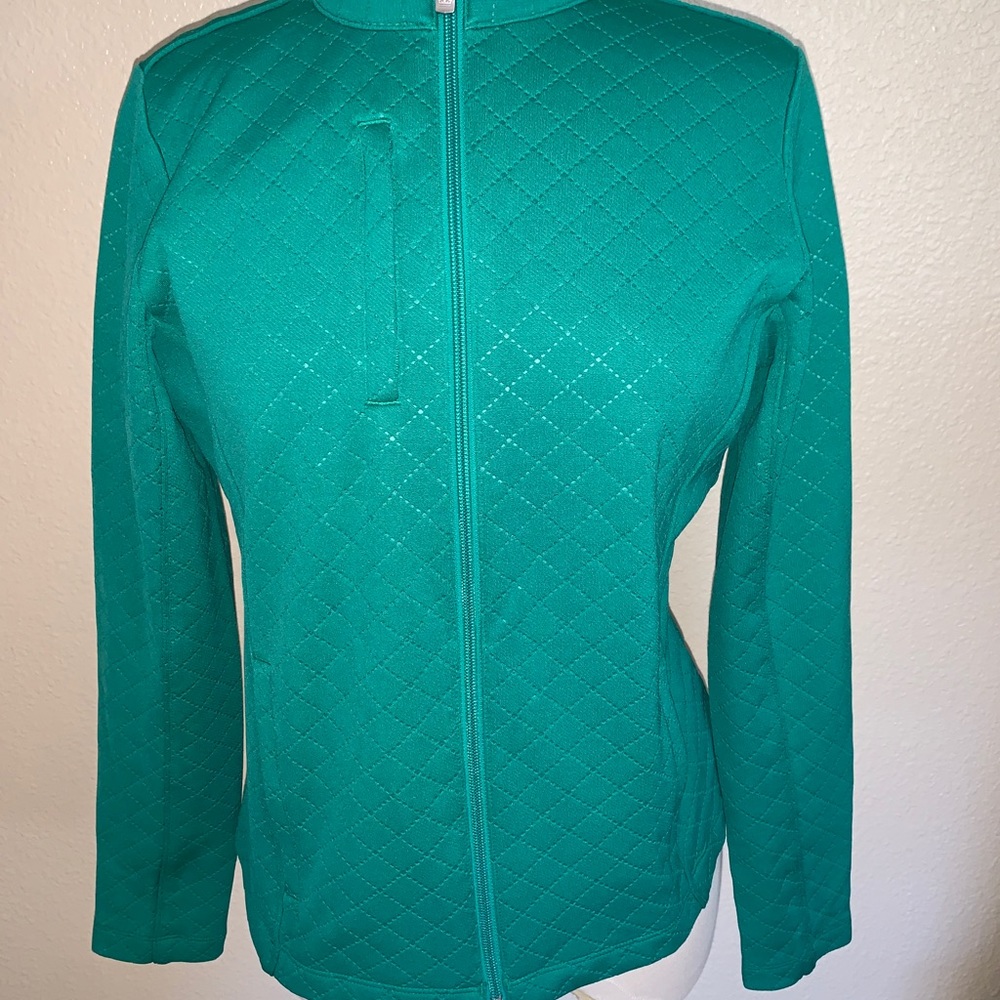 Peter Millar zip up golf jacket